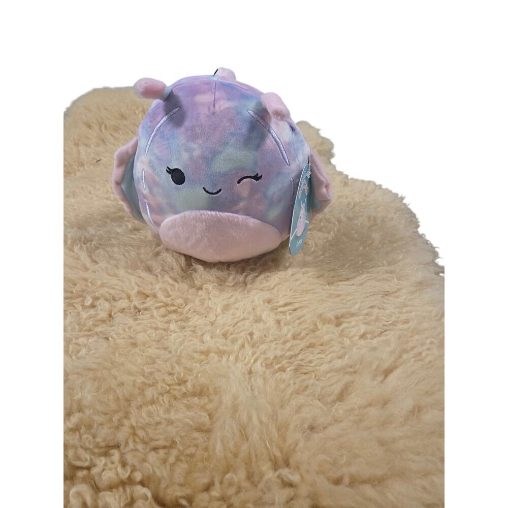 Squishmallows Dottie The Sea Slug - 5” Plush Pink and Purple 2023 New
